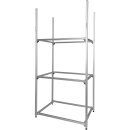 Standard-Rahmen für EuroBox 60 x 40 cm, Längs