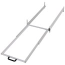 Teleskopvollauszug 90 cm, für eine EuroBox 60 x 40 cm und eine EuroBox 40 x 30 cm, Lock-In Verriegelung, inkl. Montagematerial