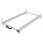 Teleskopvollauszug 90 cm, für eine EuroBox 60 x 40 cm und eine EuroBox 40 x 30 cm, Lock-In Verriegelung, inkl. Montagematerial