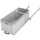 Teleskopvollauszug 90 cm, für eine EuroBox 60 x 40 cm und eine EuroBox 40 x 30 cm, Lock-In Verriegelung, inkl. Montagematerial