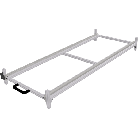 Auszugtiefe 120 cm, für zwei EuroBoxen 60 x 40 cm