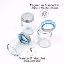 Magnet-Feinkostgläser BLACK & CLASSY 192 ml