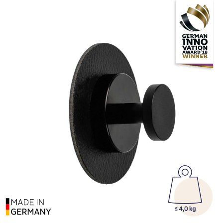 Magnet-Haken SPOT inkl. 3M-Pad BLACK