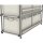 Campingmöbel-Halter mit Airline-Schiene für 120 cm lange Regal-Systeme