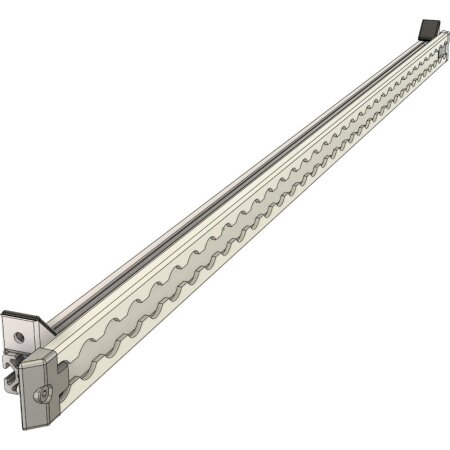 Campingmöbel-Halter mit Airline-Schiene für 90 cm lange Regal-Systeme