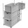 EuroBox-Rahmen, 90 x 40 cm, Entnahme der Boxen auf langer