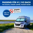 Hecktüre Innenverriegelung LAINFELD Einbruchschutz H1/H2 Dach für Stellantis-FZe