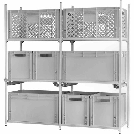 L-Winkel Für Euroboxen - Praktische Bodenbefestigung Für Camping